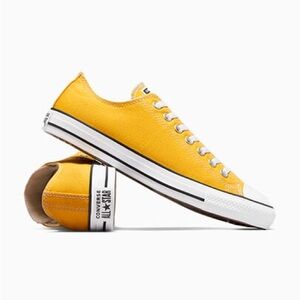 Converse Yellow and White Chuck Taylor Sneakers Unisex